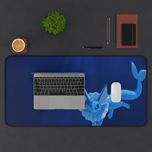 Load image into Gallery viewer, Blender Vaporeon Mouse Pad (Desk Mat) With Laptop
