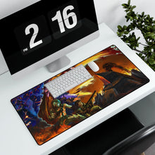 Load image into Gallery viewer, Kabaneri of the Iron Fortress Mumei, Ikoma, Kurusu, Ayame Yomogawa, Takumi Mouse Pad (Desk Mat) With Laptop
