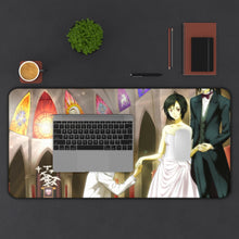 Load image into Gallery viewer, Blood+ Mouse Pad (Desk Mat) With Laptop
