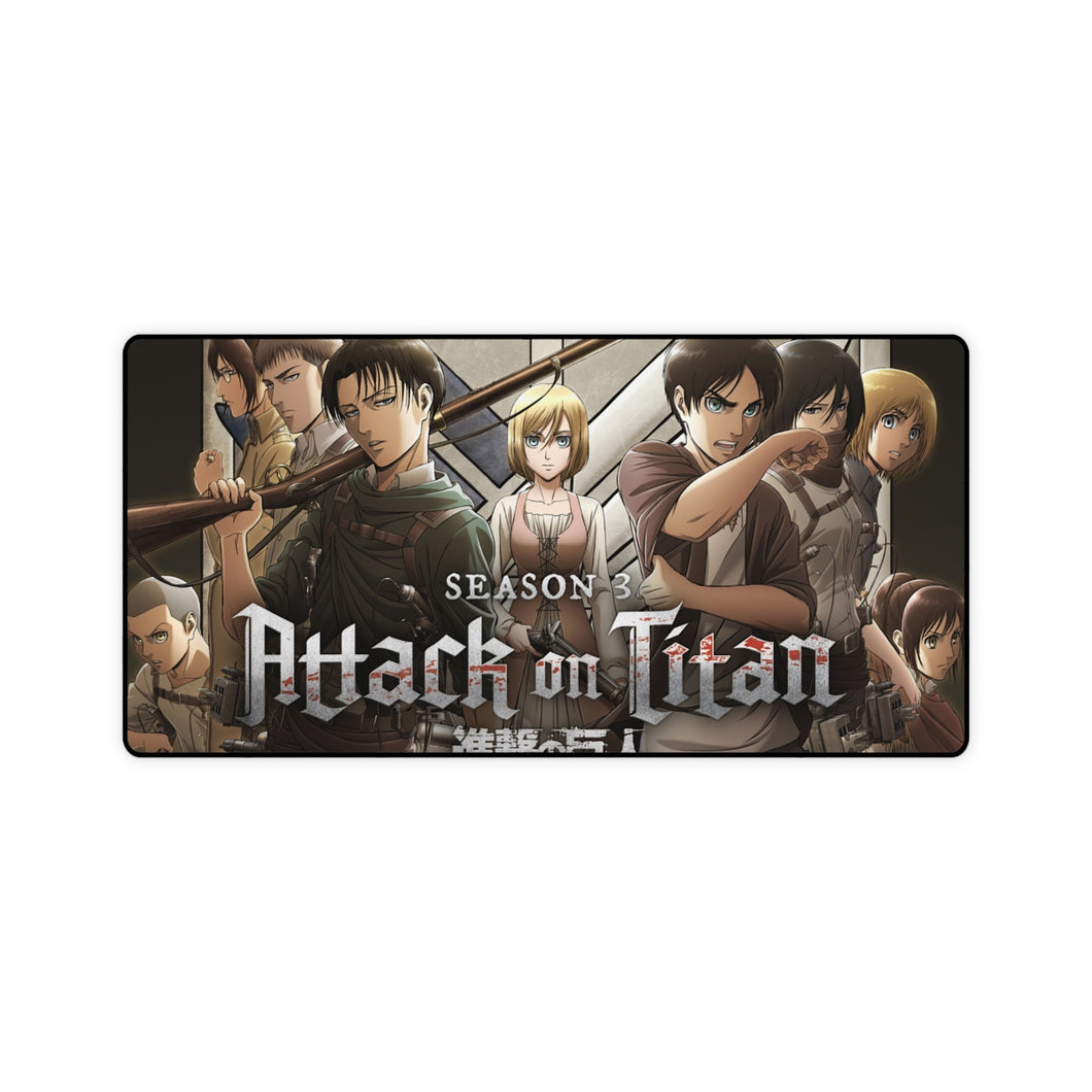 Anime Attack On Titan Mouse Pad (Desk Mat)