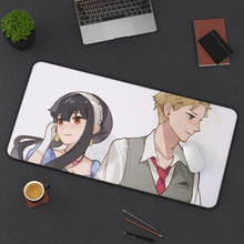 Load image into Gallery viewer, Spy X Family Mouse Pad (Desk Mat) On Desk
