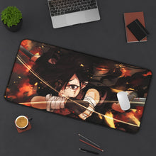 Load image into Gallery viewer, Hyakkimaru Mouse Pad (Desk Mat) On Desk
