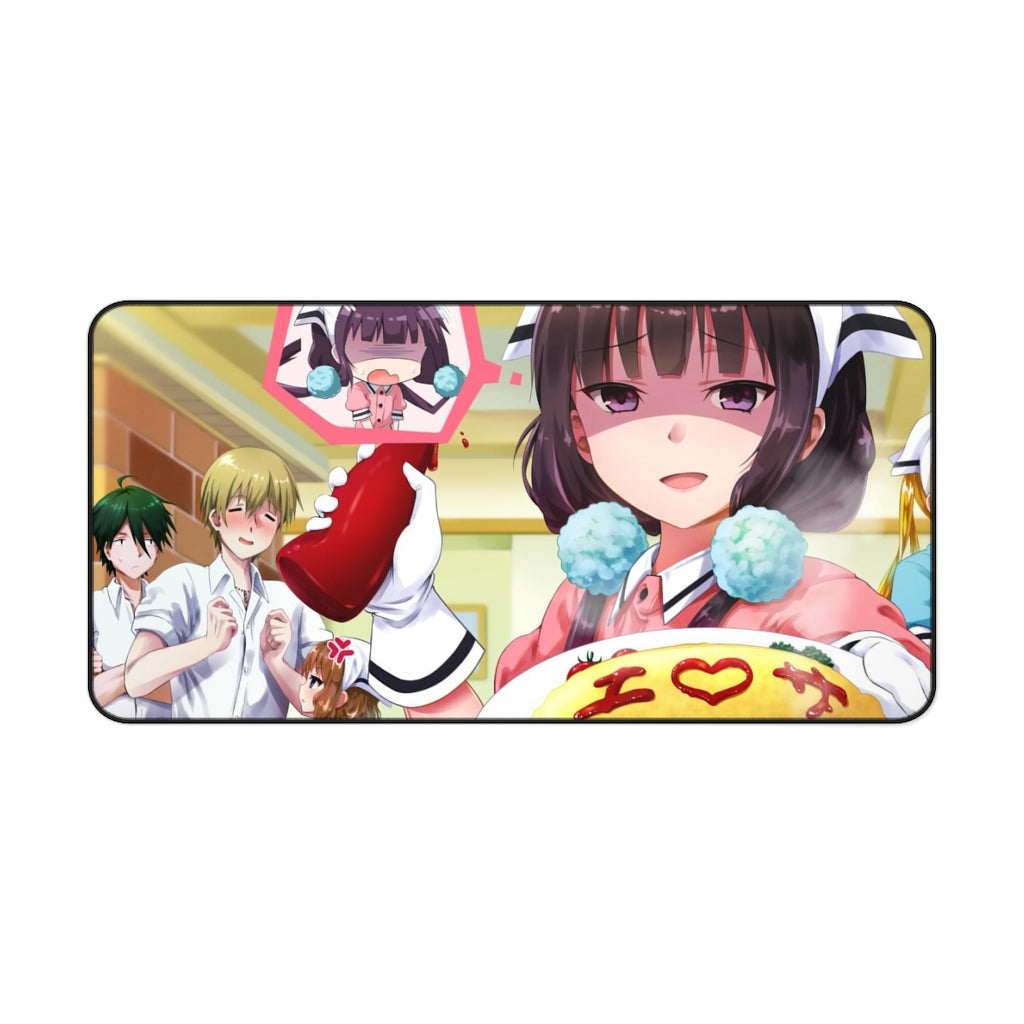 Blend S Maika Sakuranomiya, Kaho Hinata, Mafuyu Hoshikawa, Dino, Kouyou Akizuki Mouse Pad (Desk Mat)