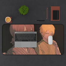 Load image into Gallery viewer, Chainsaw Man Mouse Pad (Desk Mat) With Laptop

