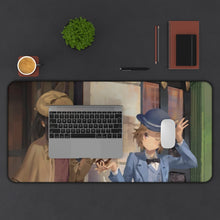 Load image into Gallery viewer, Hyouka Eru Chitanda, Mayaka Ibara Mouse Pad (Desk Mat) With Laptop
