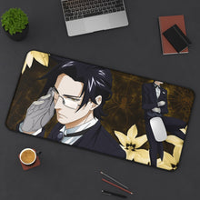 Load image into Gallery viewer, Black Butler Mouse Pad (Desk Mat) On Desk
