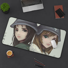 Load image into Gallery viewer, Soldiers Mouse Pad (Desk Mat) On Desk
