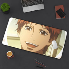 Load image into Gallery viewer, Anime Orange Mouse Pad (Desk Mat) On Desk
