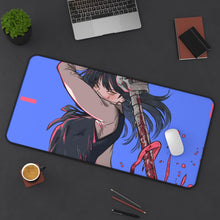 Load image into Gallery viewer, Chainsaw Man Mouse Pad (Desk Mat) On Desk
