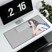 Load image into Gallery viewer, Anime Girl Mouse Pad (Desk Mat) With Laptop
