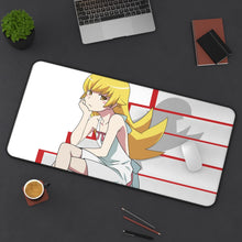 Load image into Gallery viewer, Monogatari (Series) Mouse Pad (Desk Mat) On Desk
