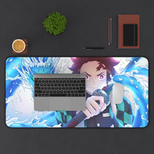 Load image into Gallery viewer, Demon Slayer: Kimetsu No Yaiba Mouse Pad (Desk Mat) With Laptop
