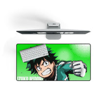 Load image into Gallery viewer, My Hero Academia Izuku Midoriya Mouse Pad (Desk Mat) On Desk

