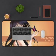 Load image into Gallery viewer, Accel World Kuroyukihime Mouse Pad (Desk Mat) With Laptop
