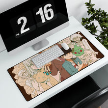 Load image into Gallery viewer, Mob Psycho 100 Arataka Reigen, Shigeo Kageyama, Ekubo Mouse Pad (Desk Mat) With Laptop
