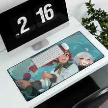 Load image into Gallery viewer, Miorine Rembran &amp; Suletta Mercury Mouse Pad (Desk Mat)
