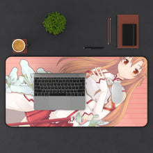 Load image into Gallery viewer, Sword Art Online Asuna Yuuki Mouse Pad (Desk Mat) With Laptop
