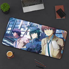 Load image into Gallery viewer, Angel Beats! Yuzuru Otonashi, Ayato Naoi, Noda Mouse Pad (Desk Mat) On Desk
