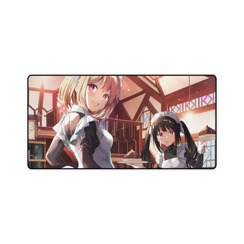 Lycoris Recoil Takina Inoue, Chisato Nishikigi Mouse Pad (Desk Mat)