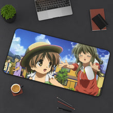 Load image into Gallery viewer, Clannad Tomoya Okazaki, Fuuko Ibuki Mouse Pad (Desk Mat) On Desk
