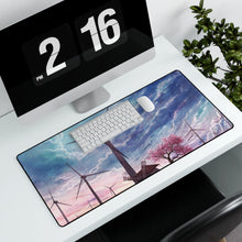 Load image into Gallery viewer, Anime Landscape Mouse Pad (Desk Mat) With Laptop
