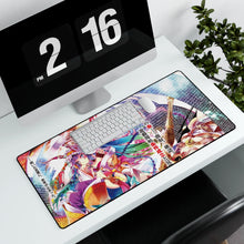 Load image into Gallery viewer, Zell and Miko Mouse Pad (Desk Mat) With Laptop
