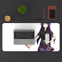Load image into Gallery viewer, Monogatari (Series) Mouse Pad (Desk Mat) With Laptop
