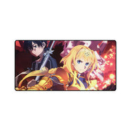 Alice, Kirito, Sword Art Online Alicization, Mouse Pad (Desk Mat)
