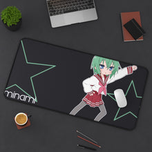 Load image into Gallery viewer, Lucky Star Minami Iwasaki Mouse Pad (Desk Mat) On Desk
