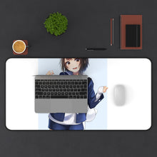 Load image into Gallery viewer, Anime Girl Mouse Pad (Desk Mat) With Laptop
