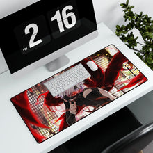 Load image into Gallery viewer, Kaneki Mouse Pad (Desk Mat) With Laptop
