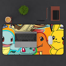 Load image into Gallery viewer, Anime Pokémon Mouse Pad (Desk Mat) With Laptop
