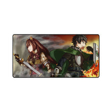 Load image into Gallery viewer, Naofumi &amp; Raphtalia Mouse Pad (Desk Mat)
