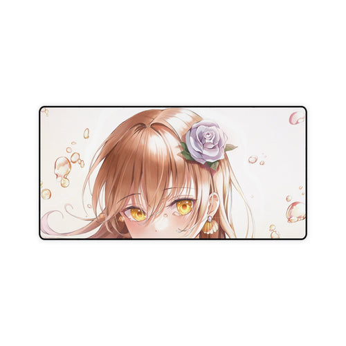 Anime Girl Mouse Pad (Desk Mat)