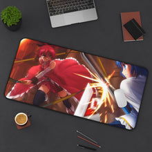 Load image into Gallery viewer, Puella Magi Madoka Magica Sayaka Miki Mouse Pad (Desk Mat) With Laptop
