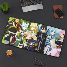 Load image into Gallery viewer, Sword Art Online II Mouse Pad (Desk Mat) On Desk
