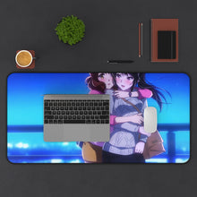 Load image into Gallery viewer, Sound! Euphonium Kumiko Oumae, Reina Kousaka Mouse Pad (Desk Mat) With Laptop
