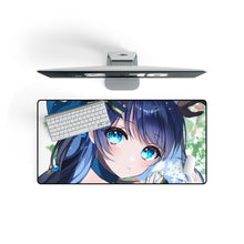 Load image into Gallery viewer, Anime Girl Mouse Pad (Desk Mat) On Desk
