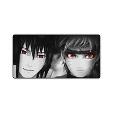 Load image into Gallery viewer, Sasuke &amp; Naruto Mouse Pad (Desk Mat)
