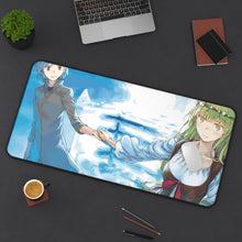 Load image into Gallery viewer, Is It Wrong To Try To Pick Up Girls In A Dungeon? Mouse Pad (Desk Mat) On Desk
