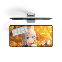 Load image into Gallery viewer, Anime Girl Mouse Pad (Desk Mat) On Desk

