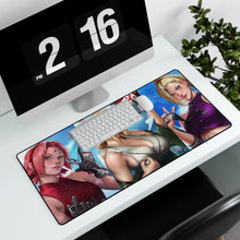 Load image into Gallery viewer, Girl Power Mouse Pad (Desk Mat) With Laptop
