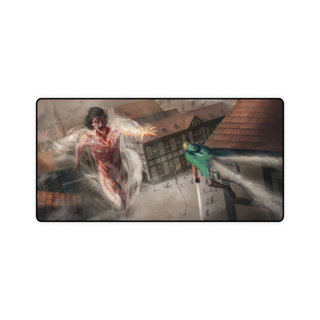 Anime Attack On Titan Mouse Pad (Desk Mat)