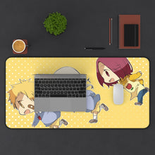 Load image into Gallery viewer, Beelzebub Mouse Pad (Desk Mat) With Laptop
