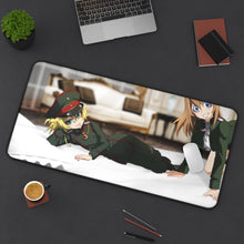Load image into Gallery viewer, Youjo Senki Mouse Pad (Desk Mat) On Desk
