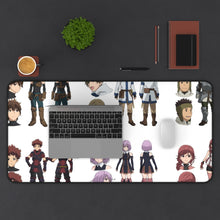 Load image into Gallery viewer, Hai to Gensou no Grimgar Mouse Pad (Desk Mat) With Laptop
