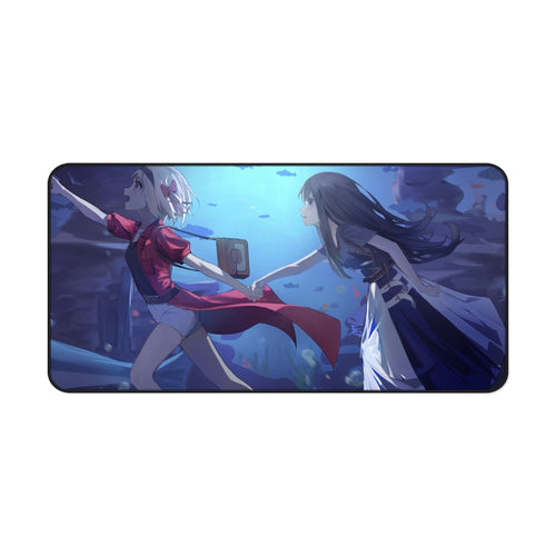 Lycoris Recoil Takina Inoue, Chisato Nishikigi Mouse Pad (Desk Mat)