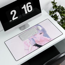 Load image into Gallery viewer, Anime Girl Mouse Pad (Desk Mat) With Laptop
