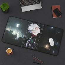 Load image into Gallery viewer, Kaworu Nagisa Mouse Pad (Desk Mat) On Desk
