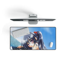 Load image into Gallery viewer, Omamori Himari Mouse Pad (Desk Mat) On Desk
